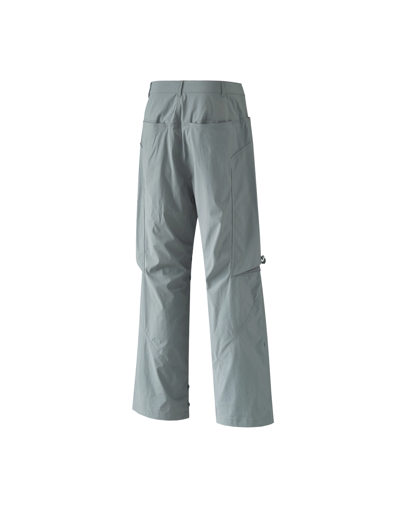 SNAP STRETCH PANTS_GREEN GREY-